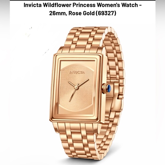 Invicta Accessories - NWT Invicta Wildflower Princess Women's Watch - 26mm, Rose Gold (69327)